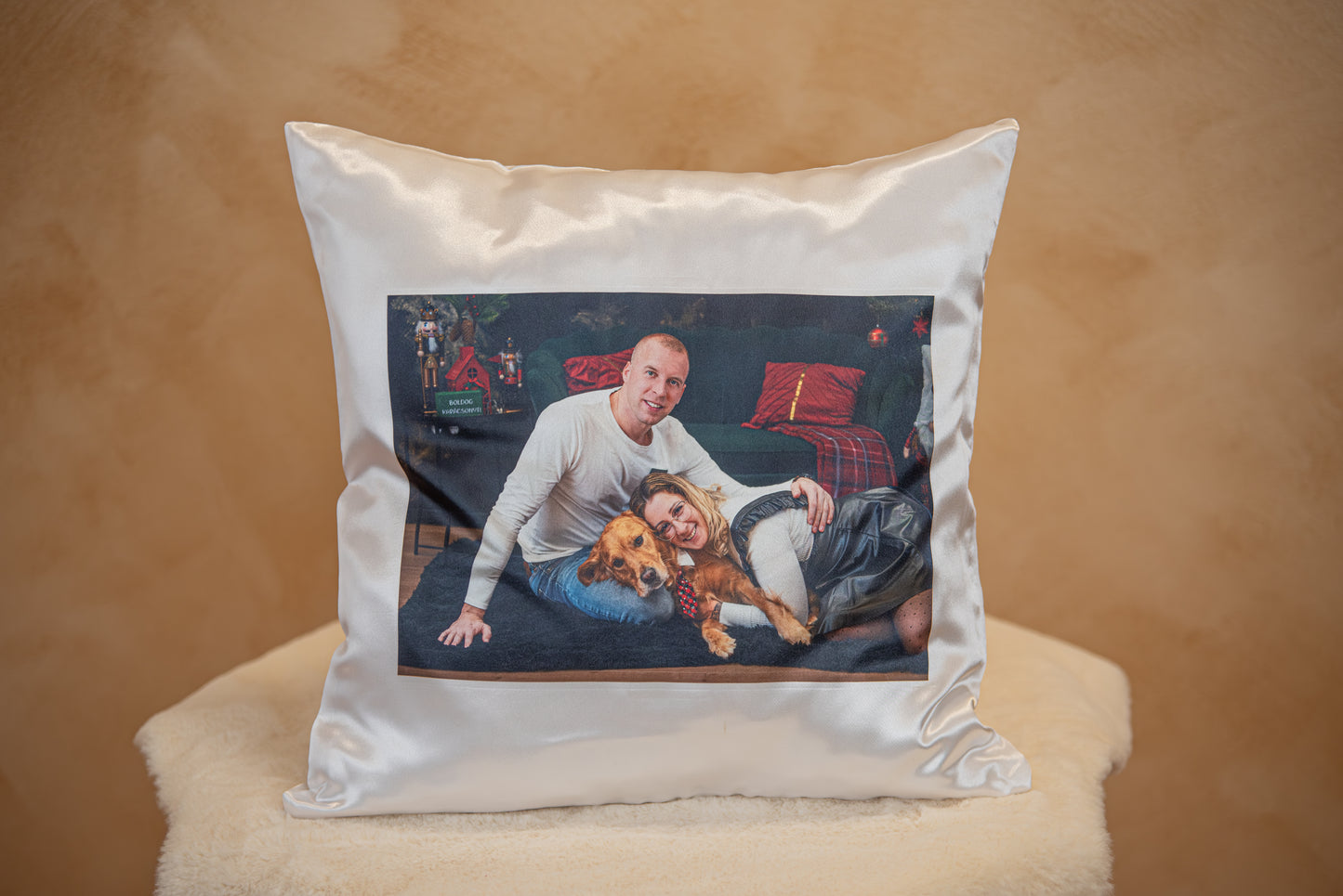 Fényképes párna négyzet vagy szív alakú