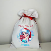 Egyedi névre szóló Mikulás zsák