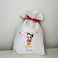 Egyedi névre szóló Mikulás zsák