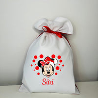 Egyedi névre szóló Mikulás zsák