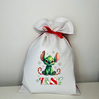 Egyedi névre szóló Mikulás zsák