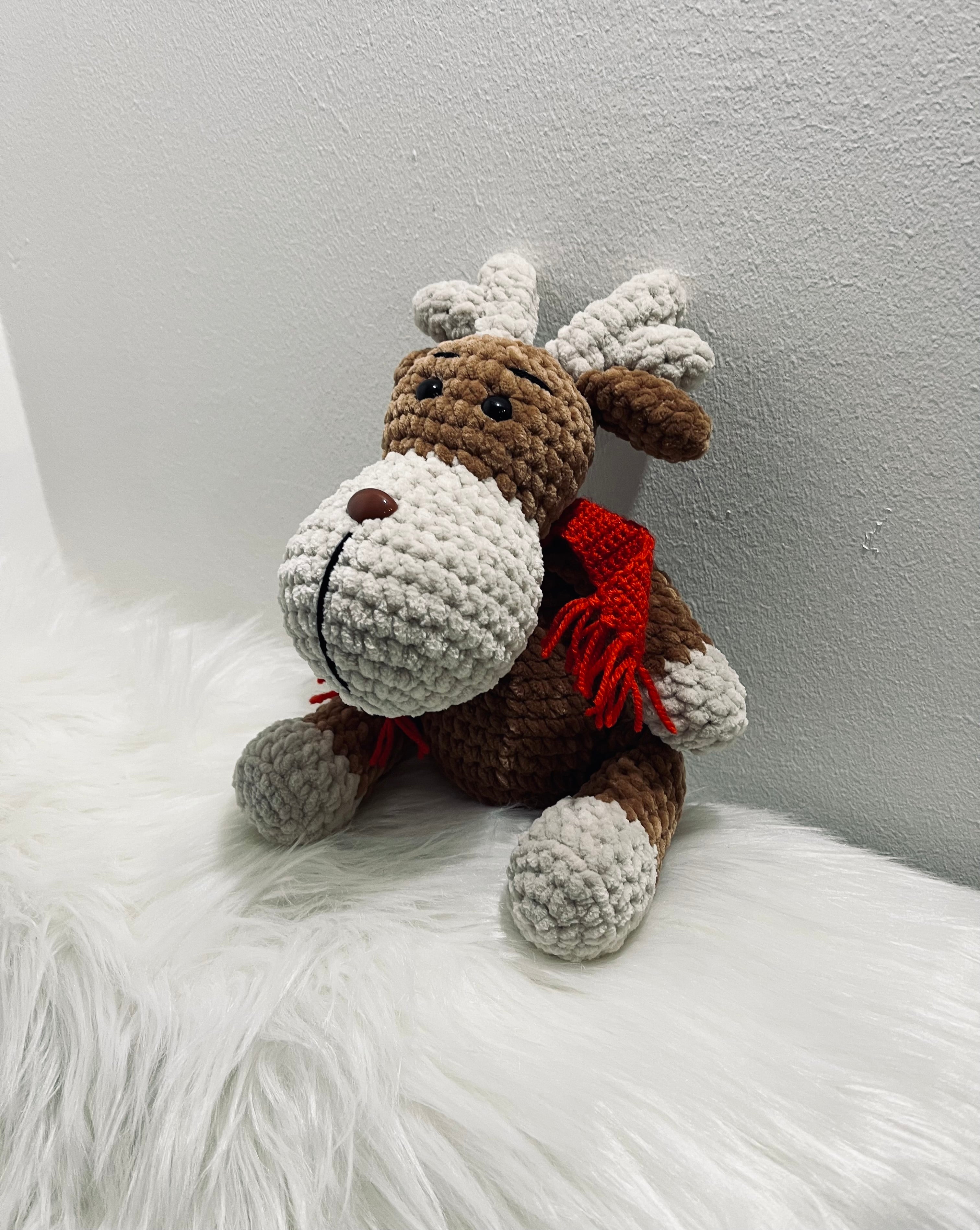 Rénszarvas amigurumi