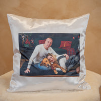 Fényképes párna négyzet vagy szív alakú