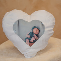 Fényképes párna négyzet vagy szív alakú