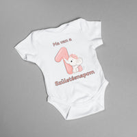 Névre szóló születésnapos baba body