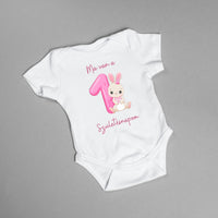 Névre szóló születésnapos baba body