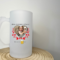 Egyedi sörös korsó