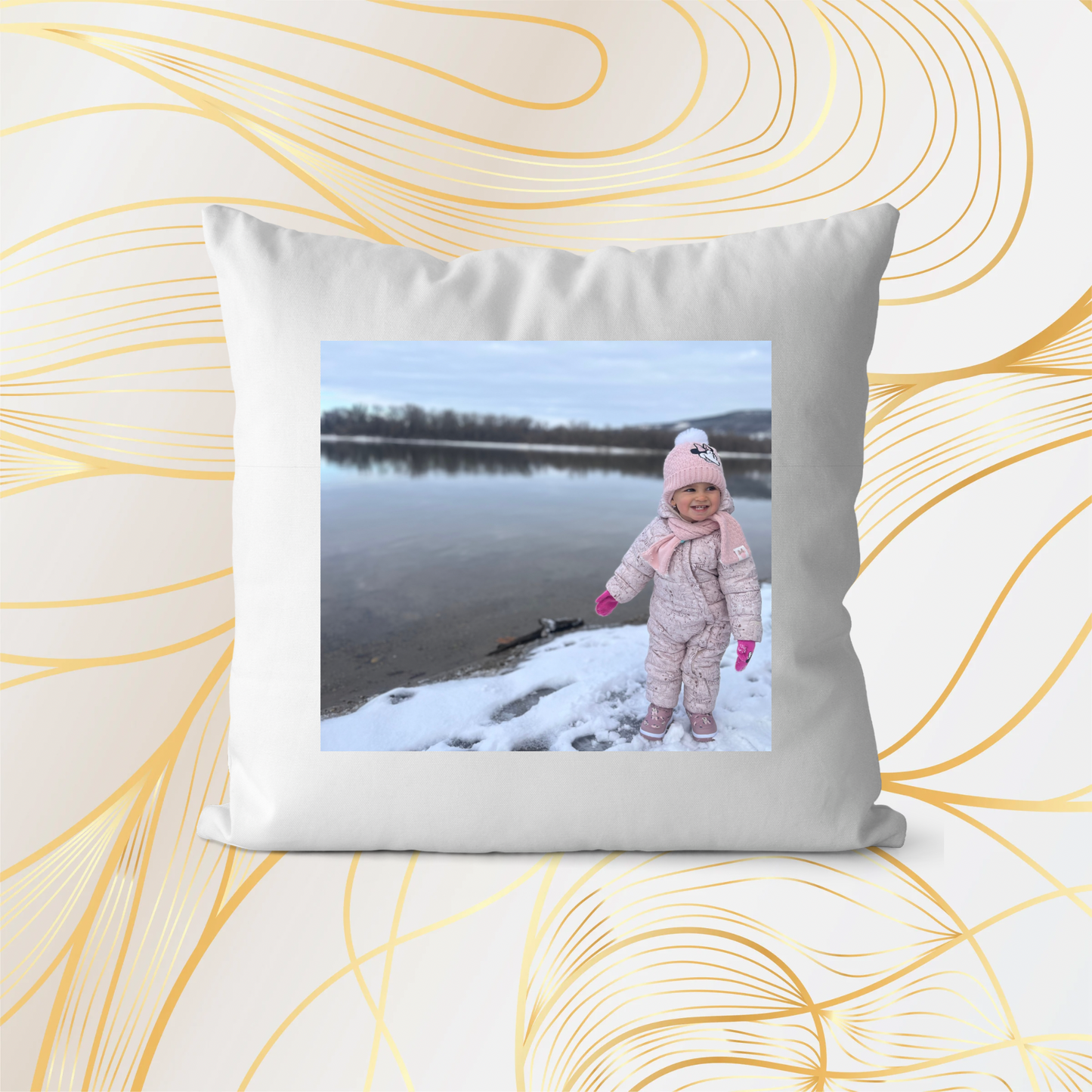 Fényképes párna négyzet vagy szív alakú