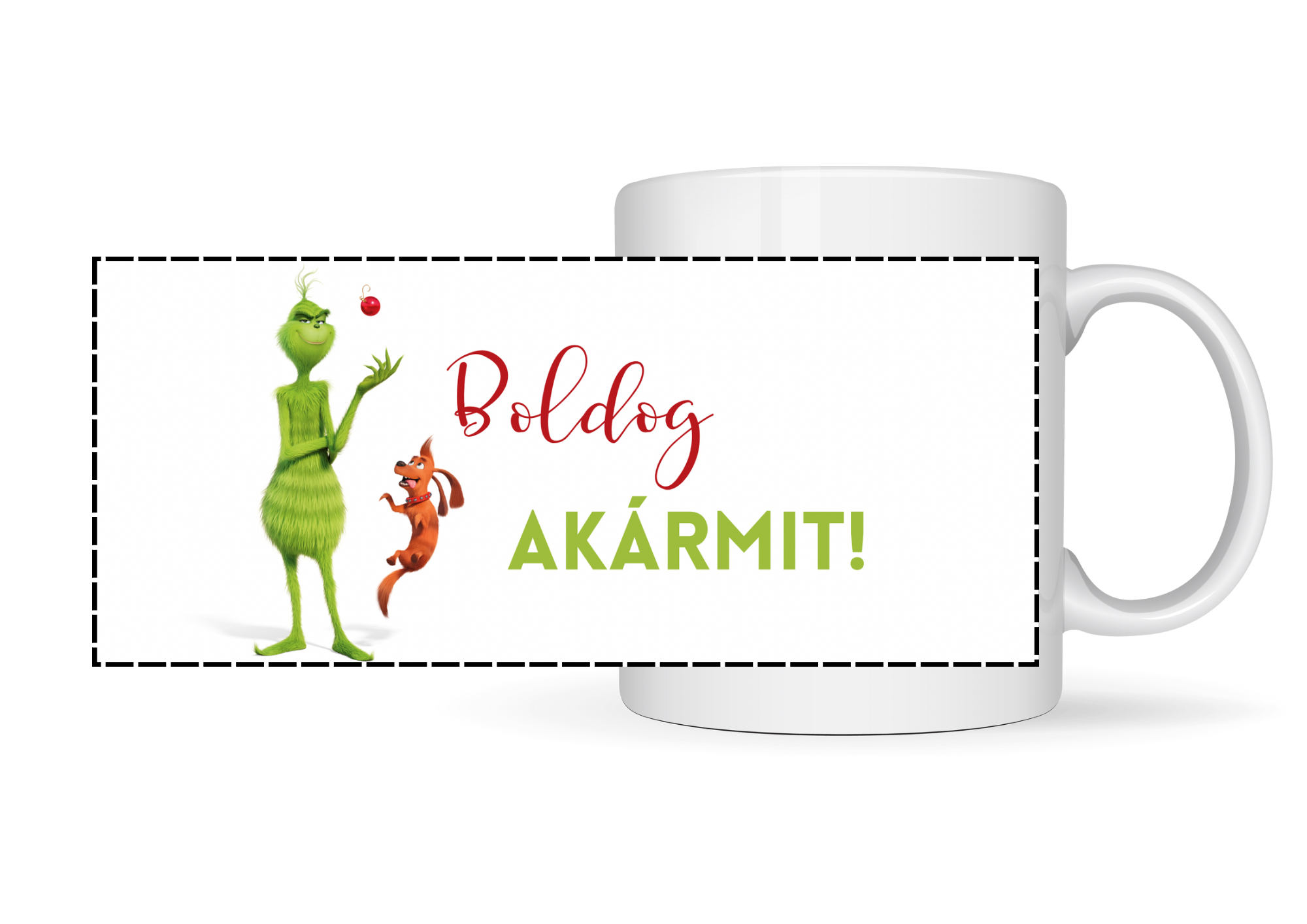 Karácsonyi grincses bögrék