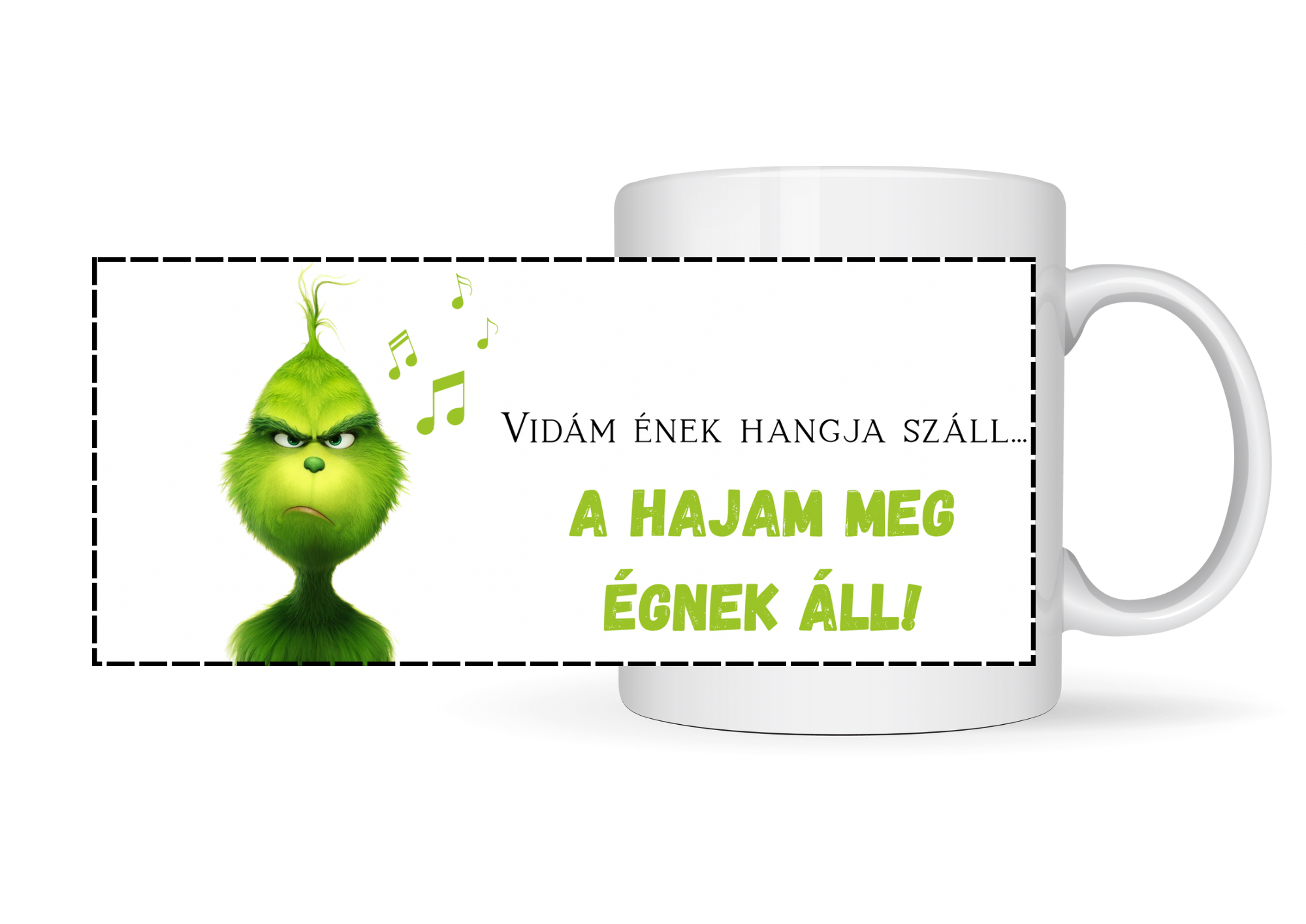 Karácsonyi grincses bögrék