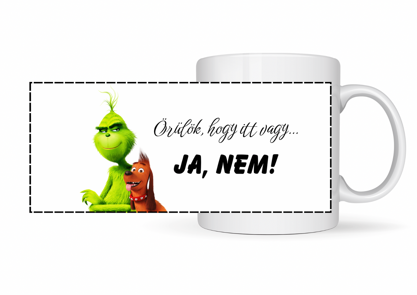 Karácsonyi grincses bögrék